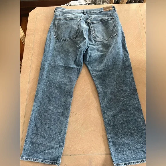 Madewell Women's Light Blue Straight-Leg Jeans - Picture 4 of 6